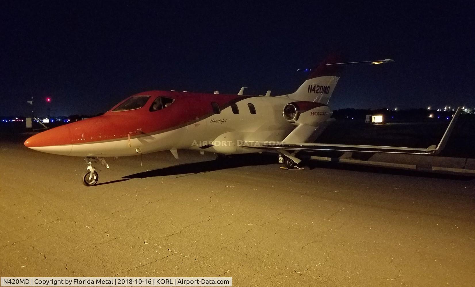 N420MD, 2017 Honda HA-420 HondaJet C/N 42000056, NBAA 2018