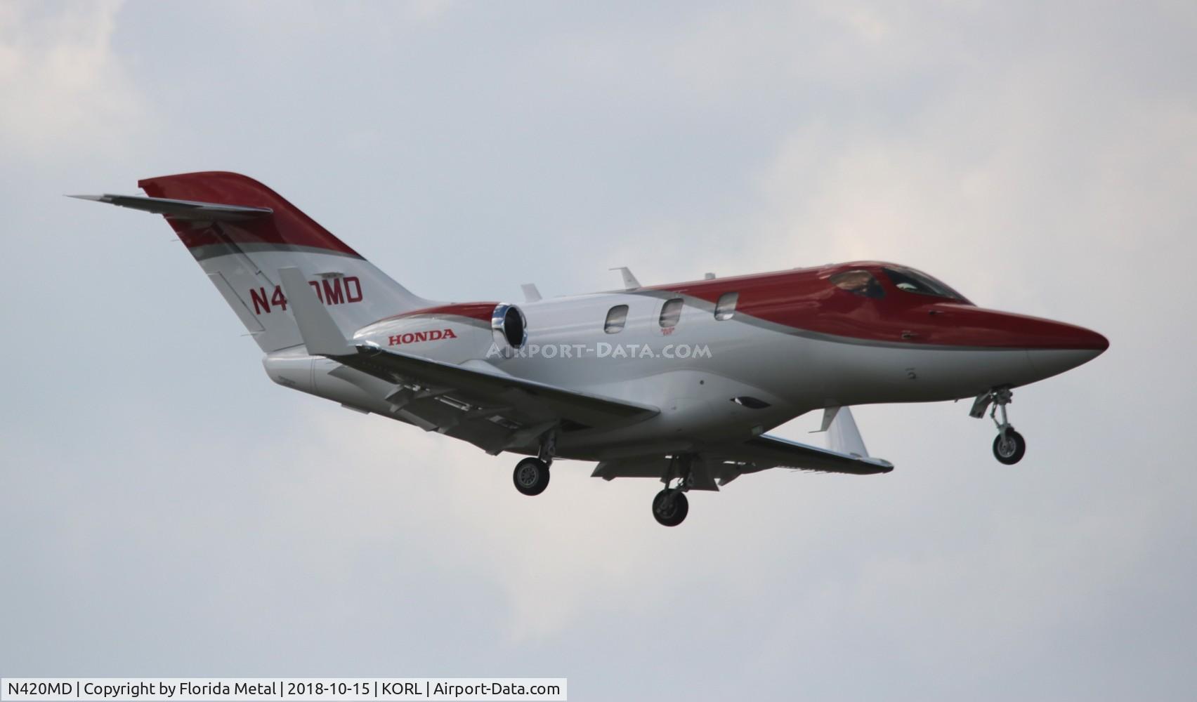 N420MD, 2017 Honda HA-420 HondaJet C/N 42000056, NBAA 2018