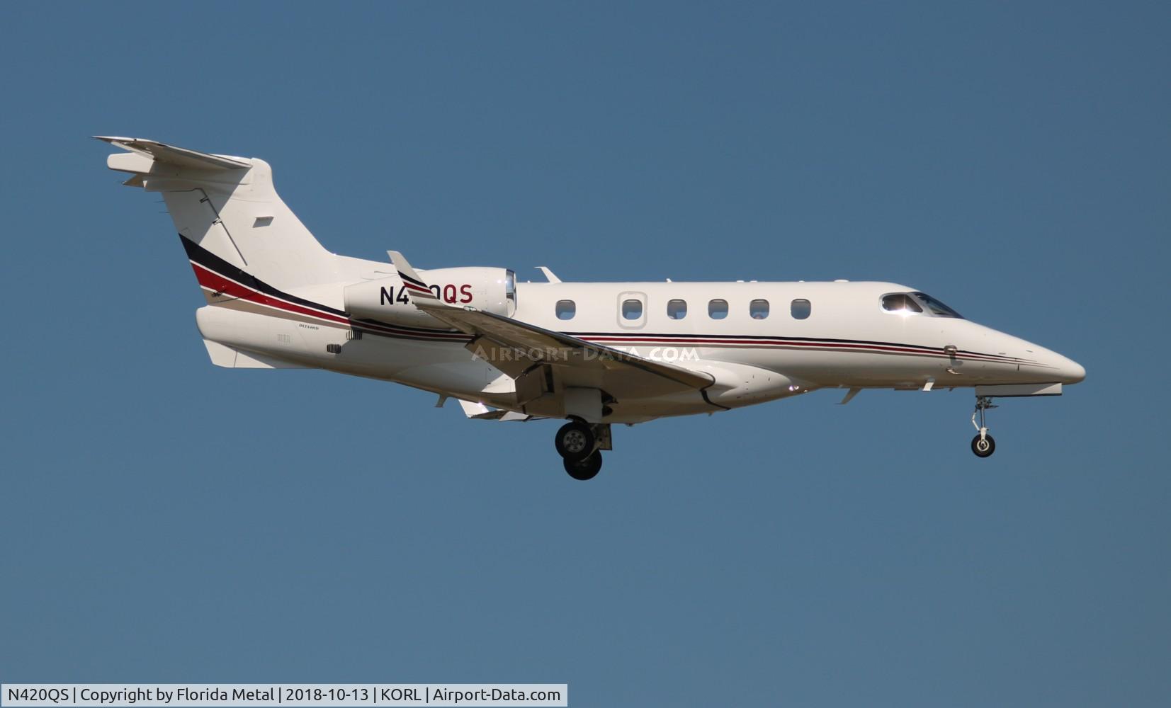 N420QS, 2018 Embraer EMB-505 Phenom 300 C/N 50500462, NBAA 2018