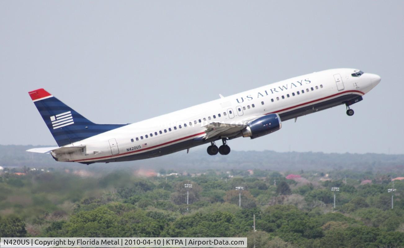 N420US, 1989 Boeing 737-401 C/N 23987, TPA 2010