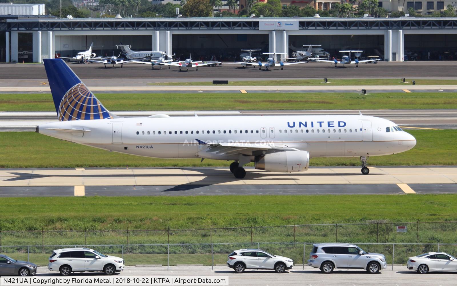 N421UA, 1994 Airbus A320-232 C/N 500, TPA 2018