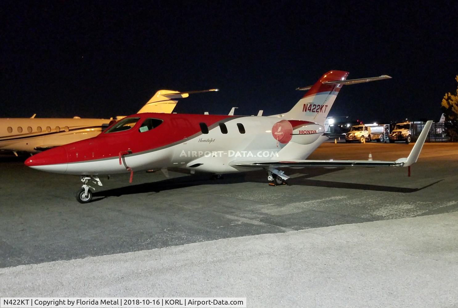 N422KT, 2017 Honda HA-420 HondaJet C/N 42000071, NBAA 2018