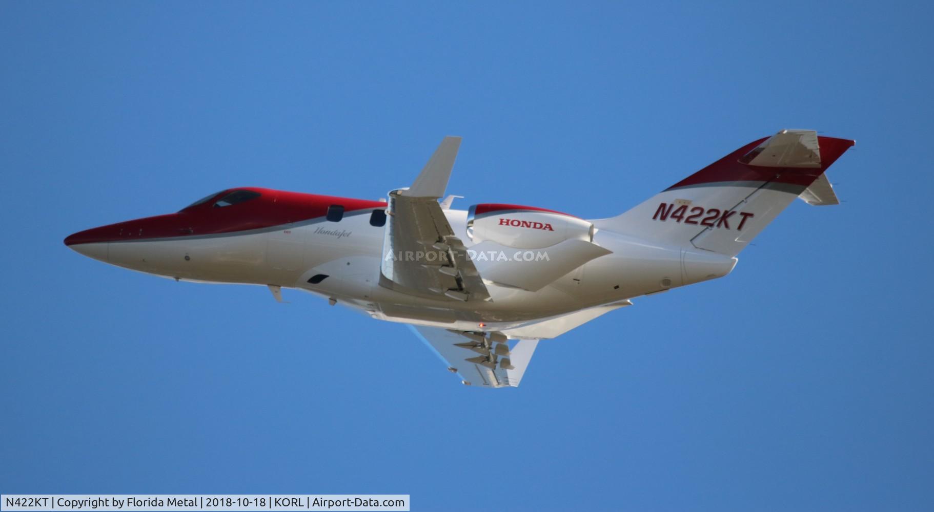 N422KT, 2017 Honda HA-420 HondaJet C/N 42000071, NBAA 2018