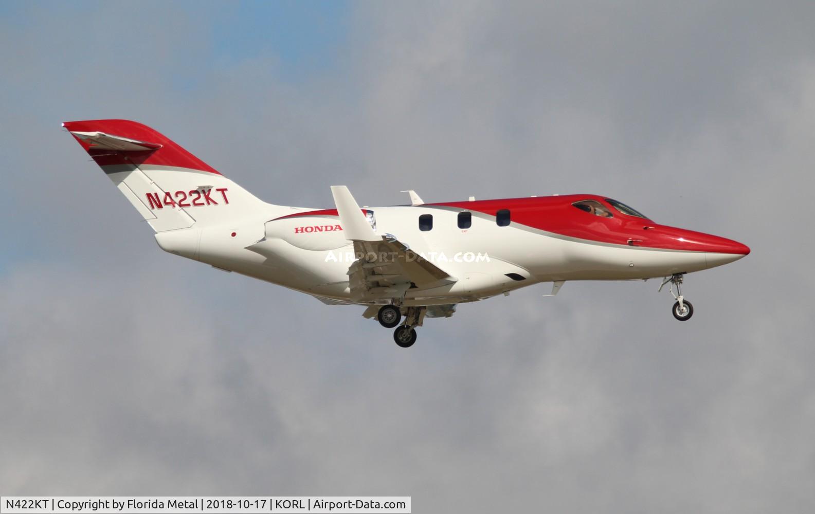 N422KT, 2017 Honda HA-420 HondaJet C/N 42000071, NBAA 2018
