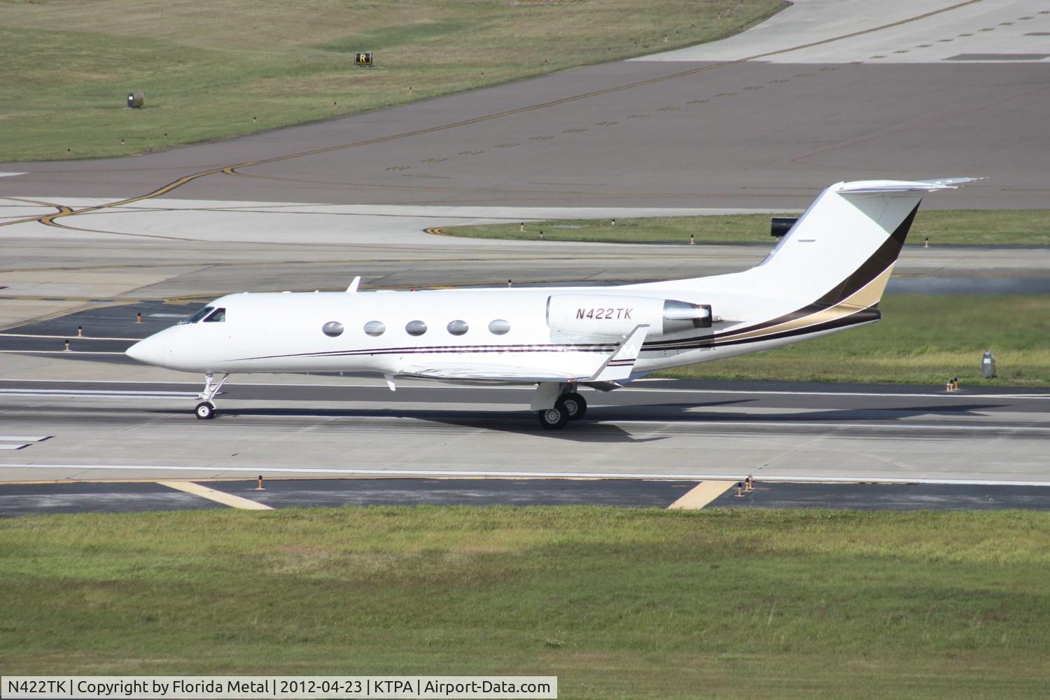 N422TK, 2000 Gulfstream Aerospace G-1159A Gulfstream III Gulfstream III C/N 395, TPA 2012