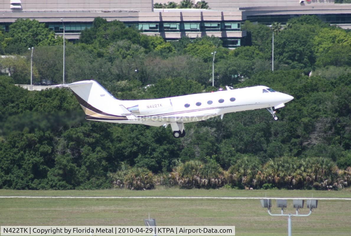 N422TK, 2000 Gulfstream Aerospace G-1159A Gulfstream III Gulfstream III C/N 395, TPA 2010