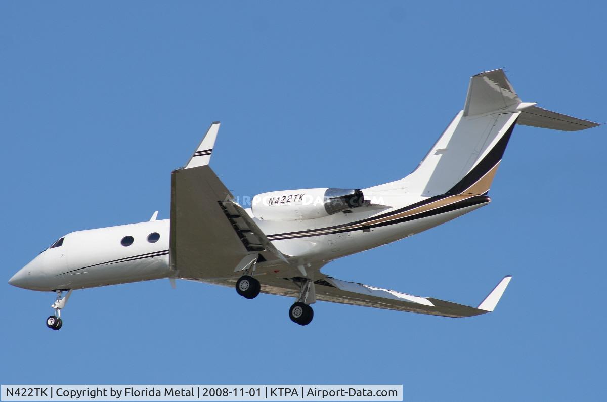 N422TK, 2000 Gulfstream Aerospace G-1159A Gulfstream III Gulfstream III C/N 395, TPA 2008