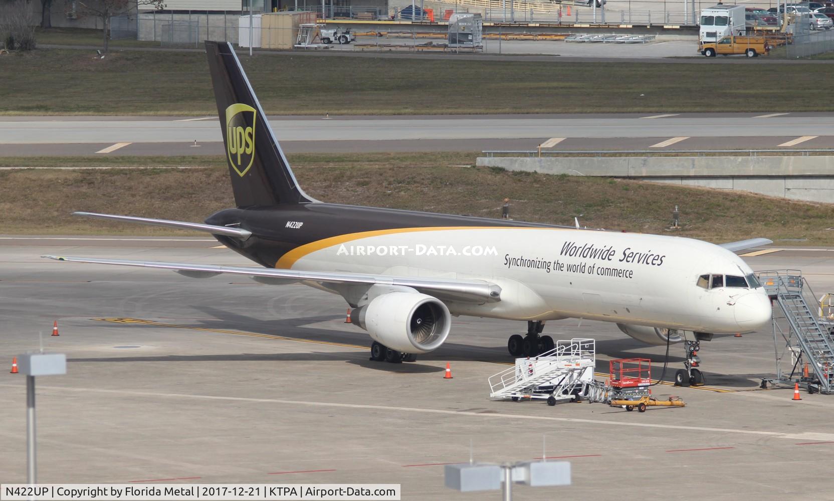 N422UP, 1991 Boeing 757-24APF C/N 25324, TPA 2017
