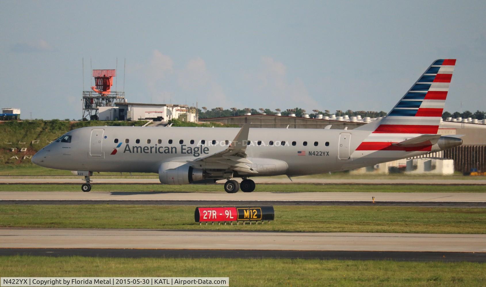 N422YX, 2014 Embraer 175LR (ERJ-170-200LR) C/N 17000387, ATL 2015