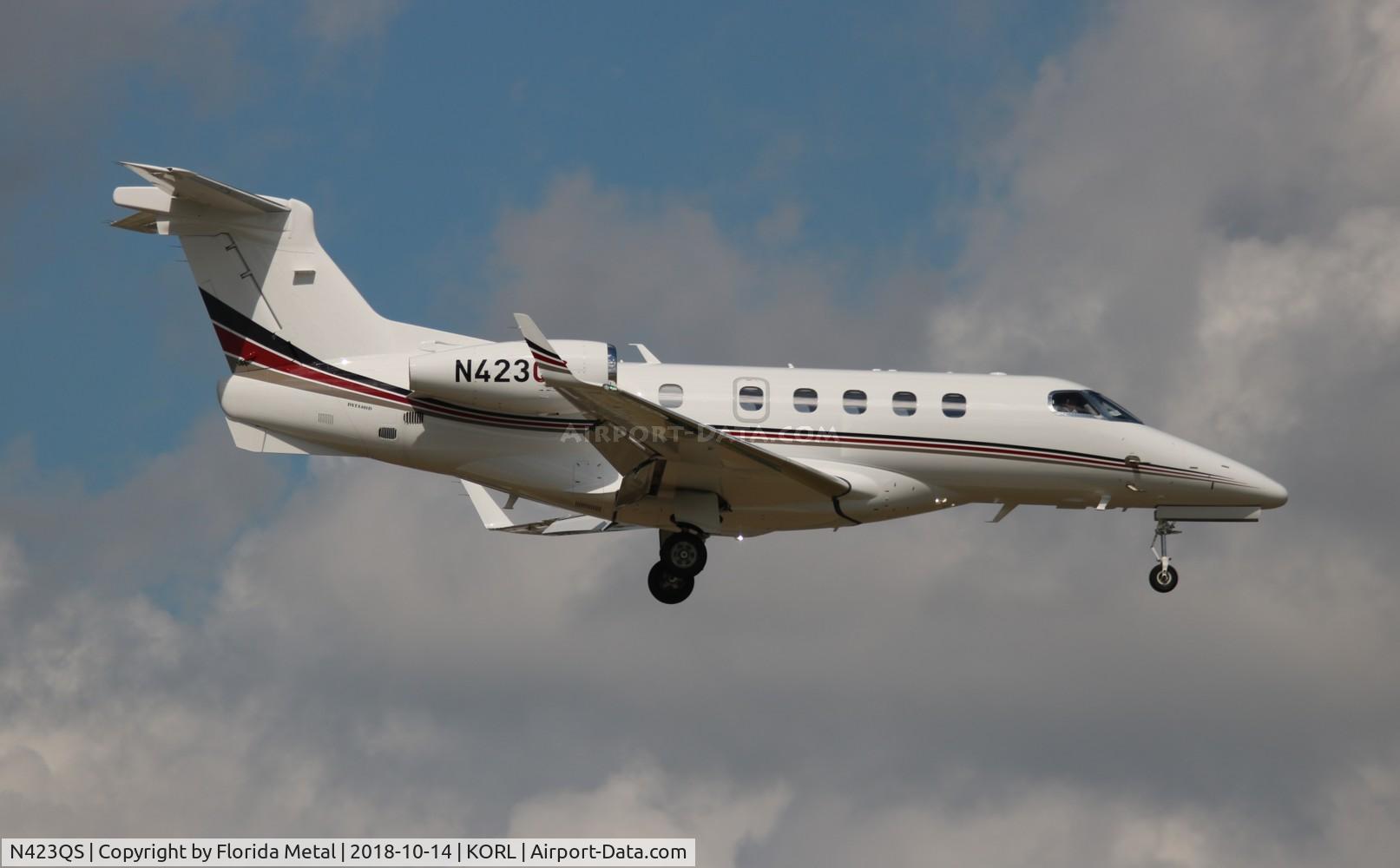 N423QS, 2018 Embraer EMB-505 Phenom 300 C/N 50500468, NBAA 2018
