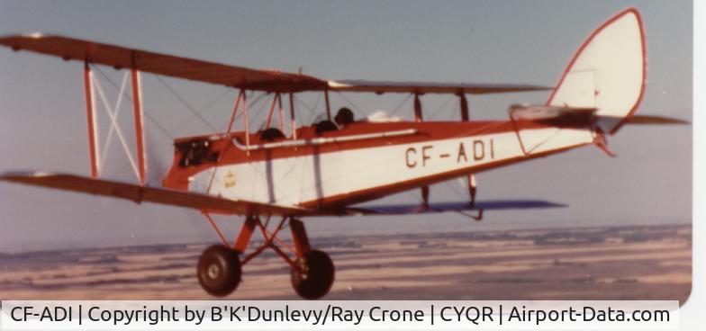 CF-ADI, 1929 De Havilland DH.60M Moth C/N 781, CXF-ADI being prepped for first test flight August 1979