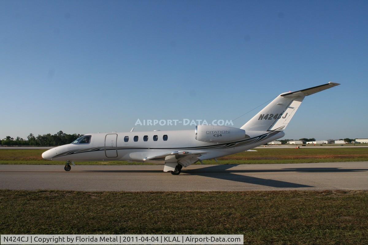 N424CJ, 2011 Cessna 525C CitationJet CJ4 C/N 525C-0024, SNF 2011
