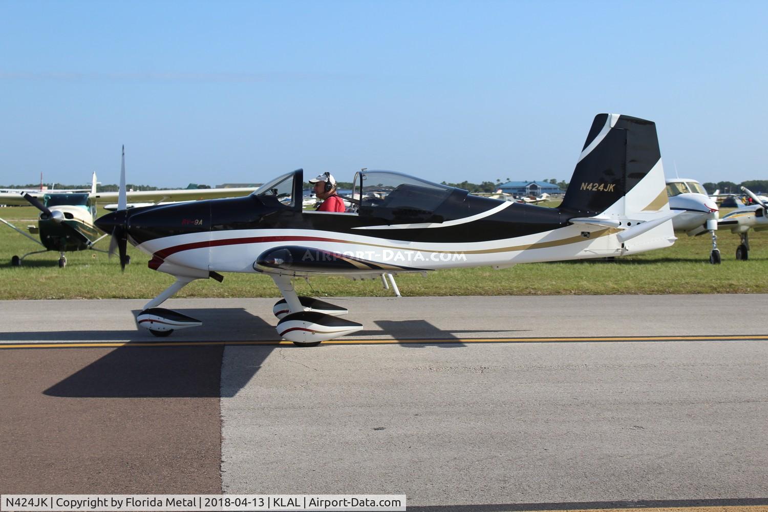 N424JK, Vans RV-9A C/N 90270, SNF 2018