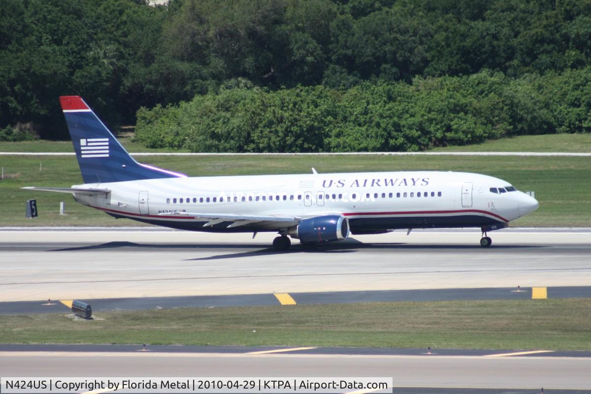 N424US, 1989 Boeing 737-401 C/N 23991, TPA 2010