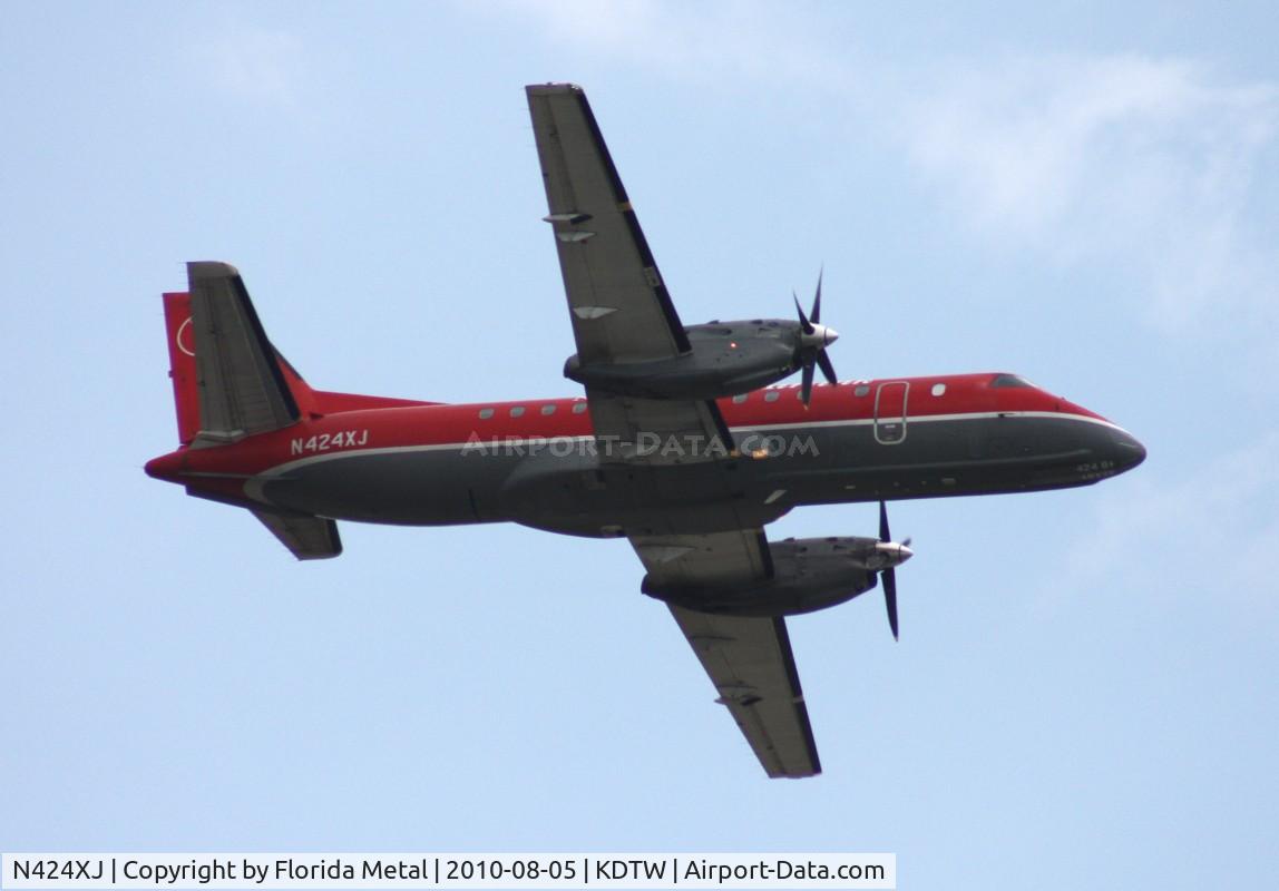 N424XJ, 1997 Saab 340B C/N 340B424, DTW 2010