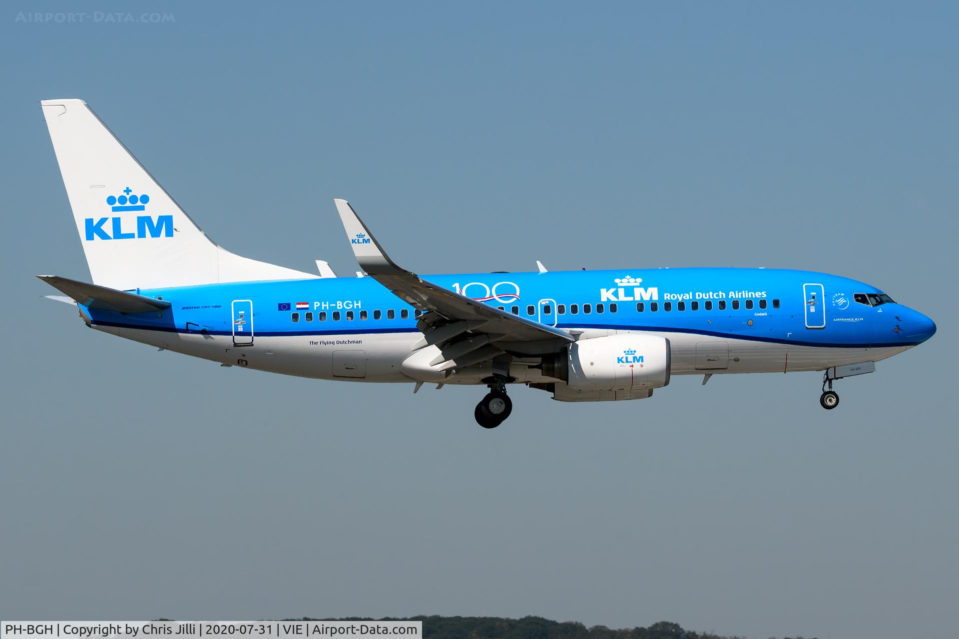 PH-BGH, 2009 Boeing 737-7K2 C/N 38053, KLM