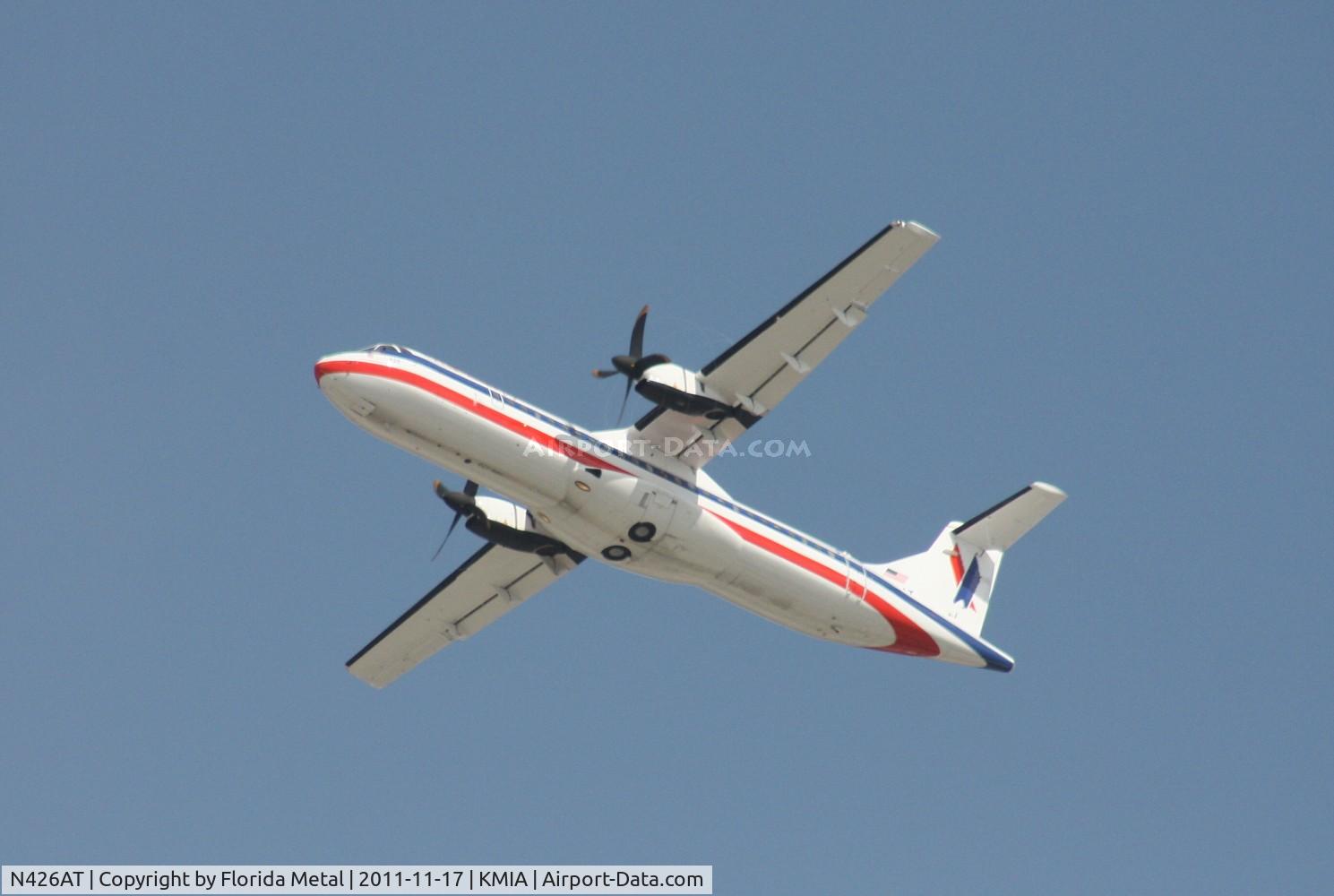 N426AT, 1994 ATR 72-212 C/N 426, MIA 2011