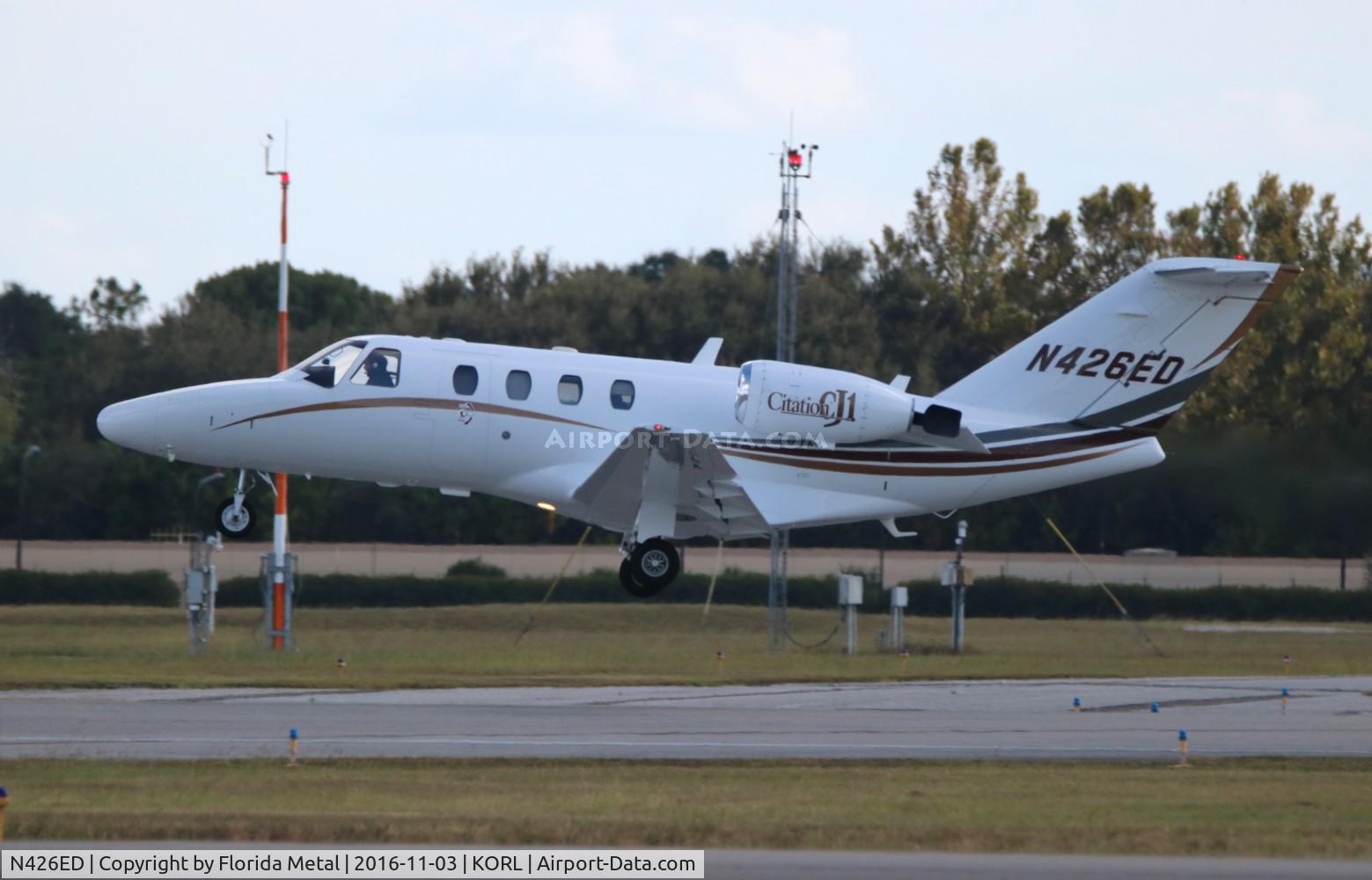 N426ED, 2001 Cessna 525 CitationJet CJ1 C/N 525-0426, NBAA 2016