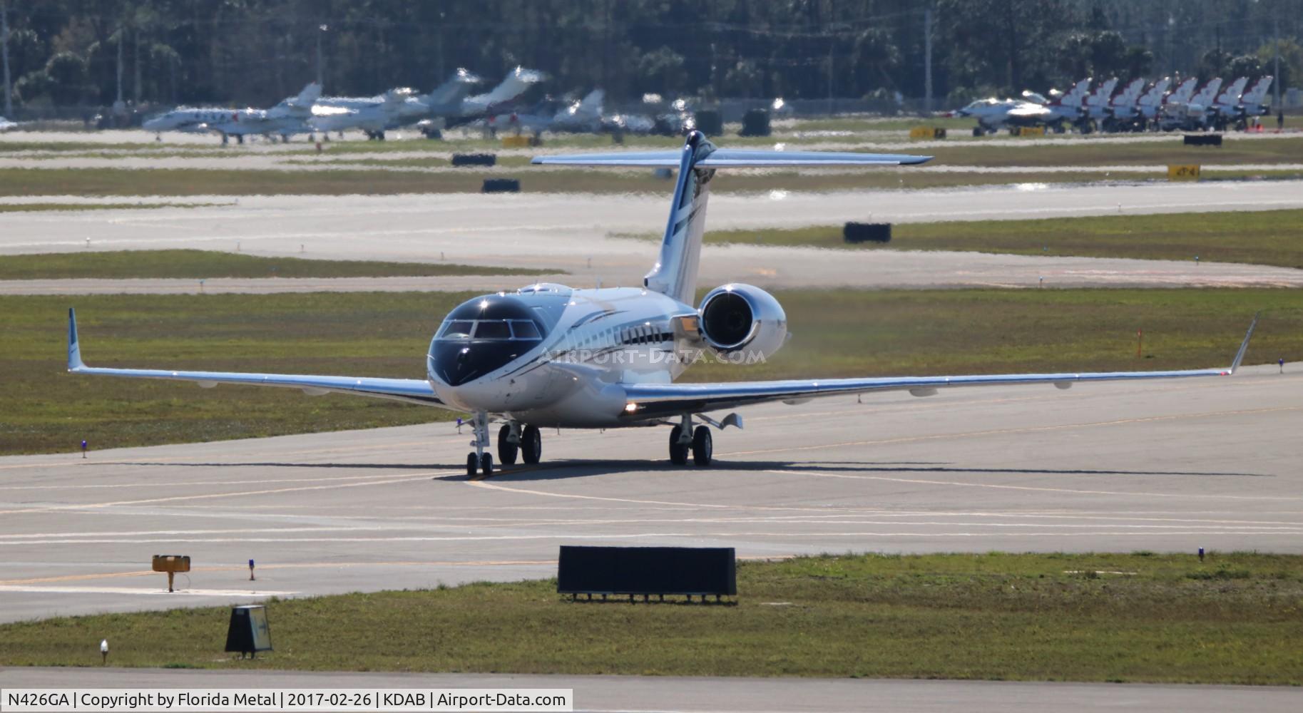 N426GA, 2015 Bombardier BD-700 1A10 Global 6000 C/N 9744, DAB 2017
