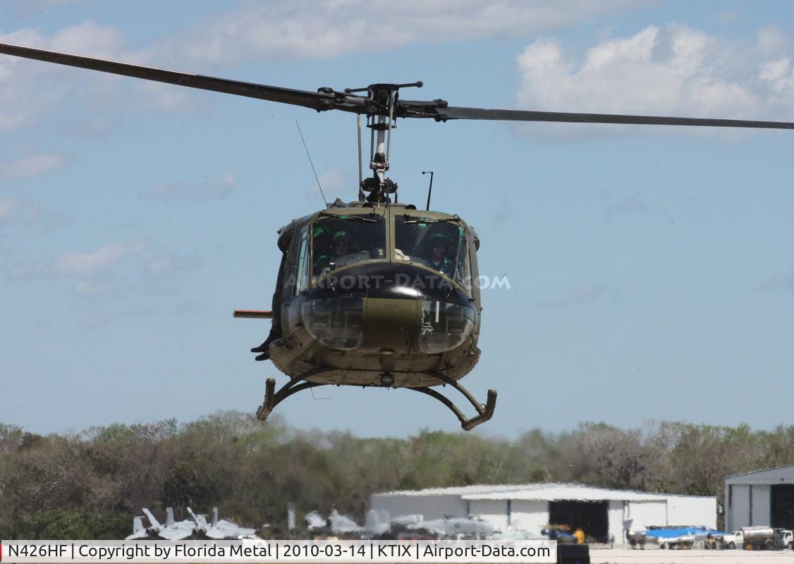 N426HF, 1970 Bell UH-1H-BF Iroquois C/N 12731, TICO 2010