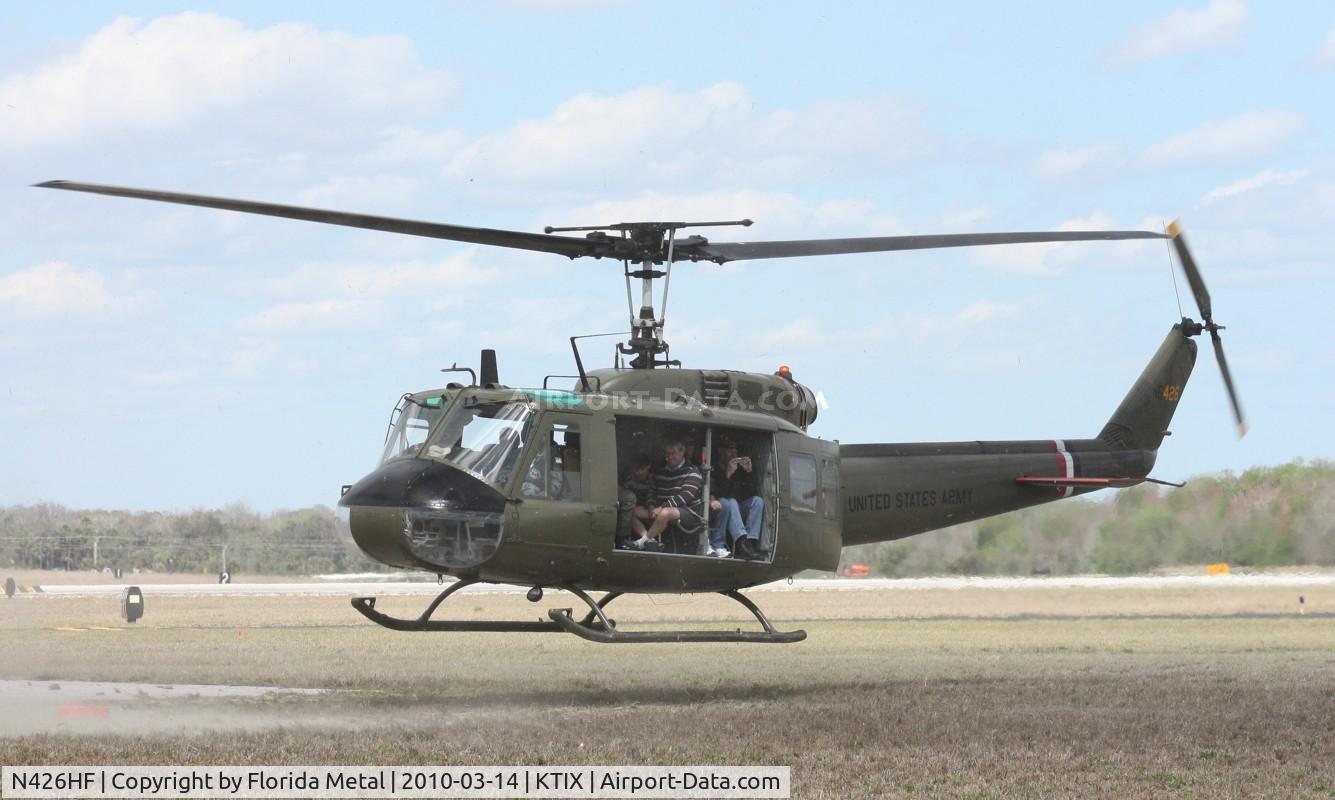 N426HF, 1970 Bell UH-1H-BF Iroquois C/N 12731, TICO 2010