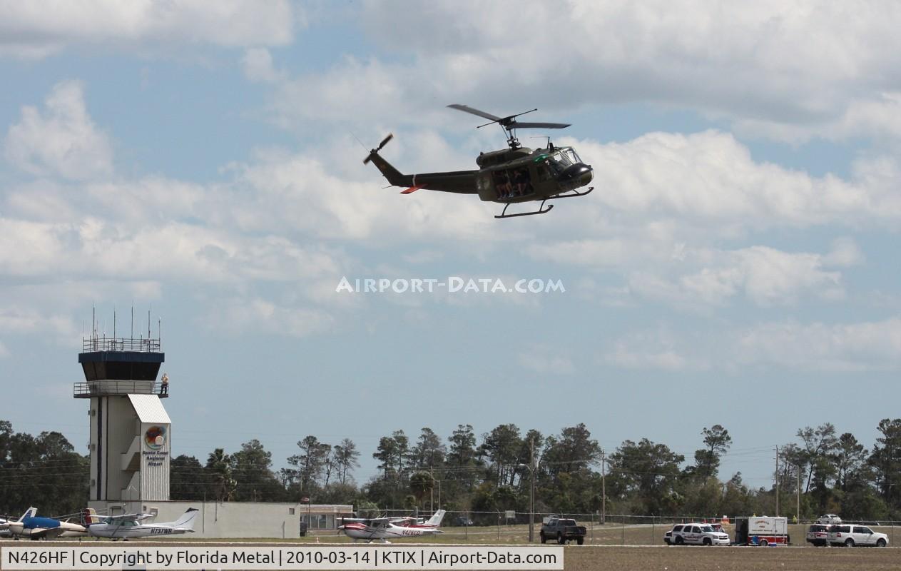 N426HF, 1970 Bell UH-1H-BF Iroquois C/N 12731, TICO 2010