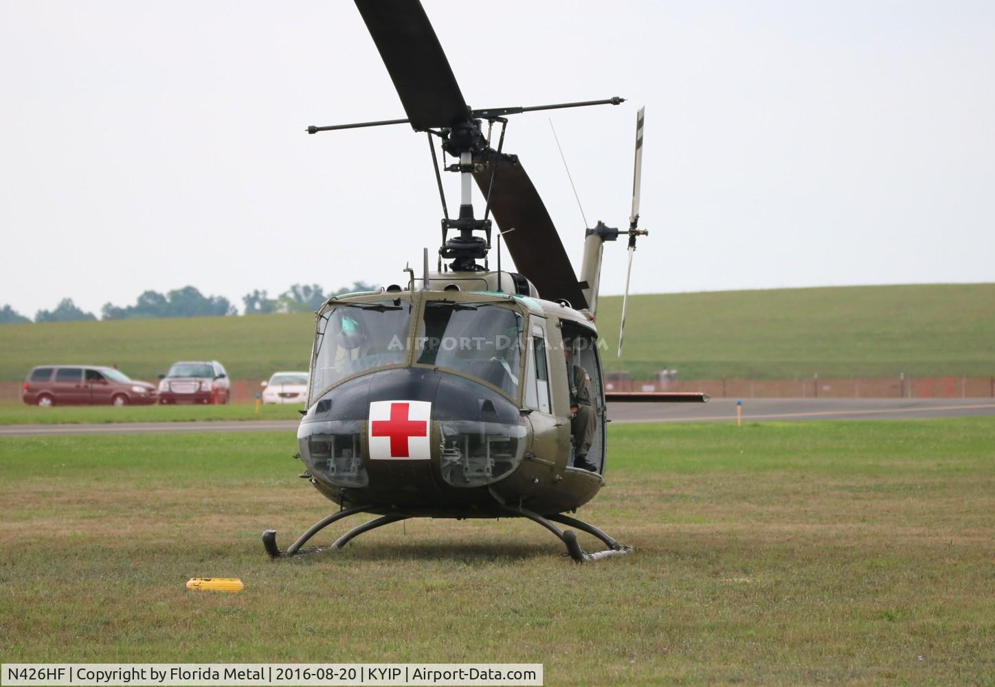 N426HF, 1970 Bell UH-1H-BF Iroquois C/N 12731, TOM 2016