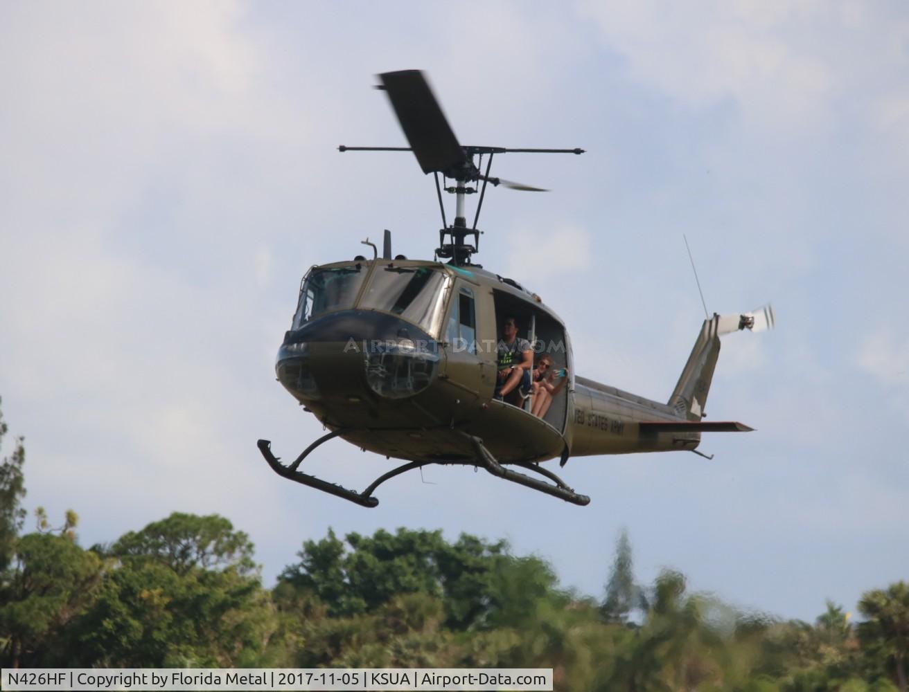 N426HF, 1970 Bell UH-1H-BF Iroquois C/N 12731, Stuart 2017