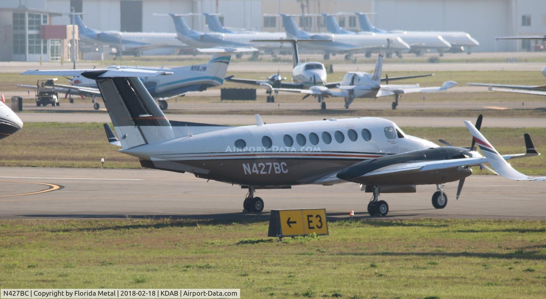 N427BC, 2008 Hawker Beechcraft 350 King Air (B300) C/N FL-581, DAB 2018