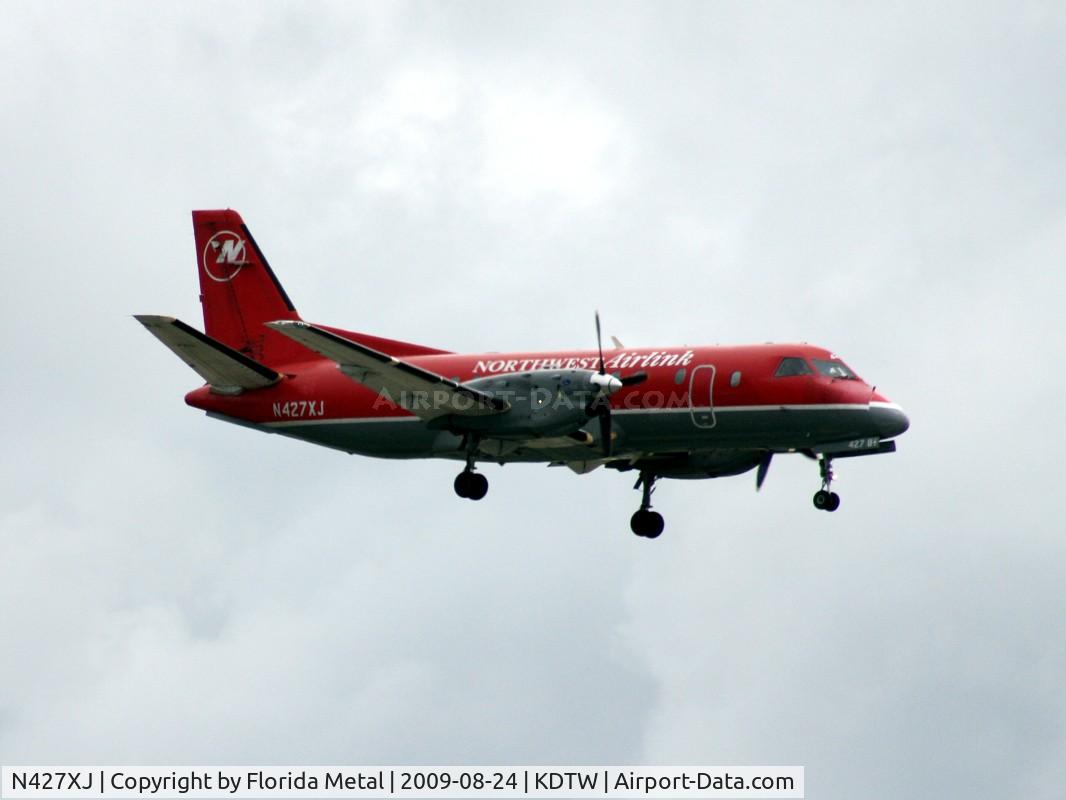 N427XJ, 1997 Saab 340B C/N 340B-427, DTW 2009