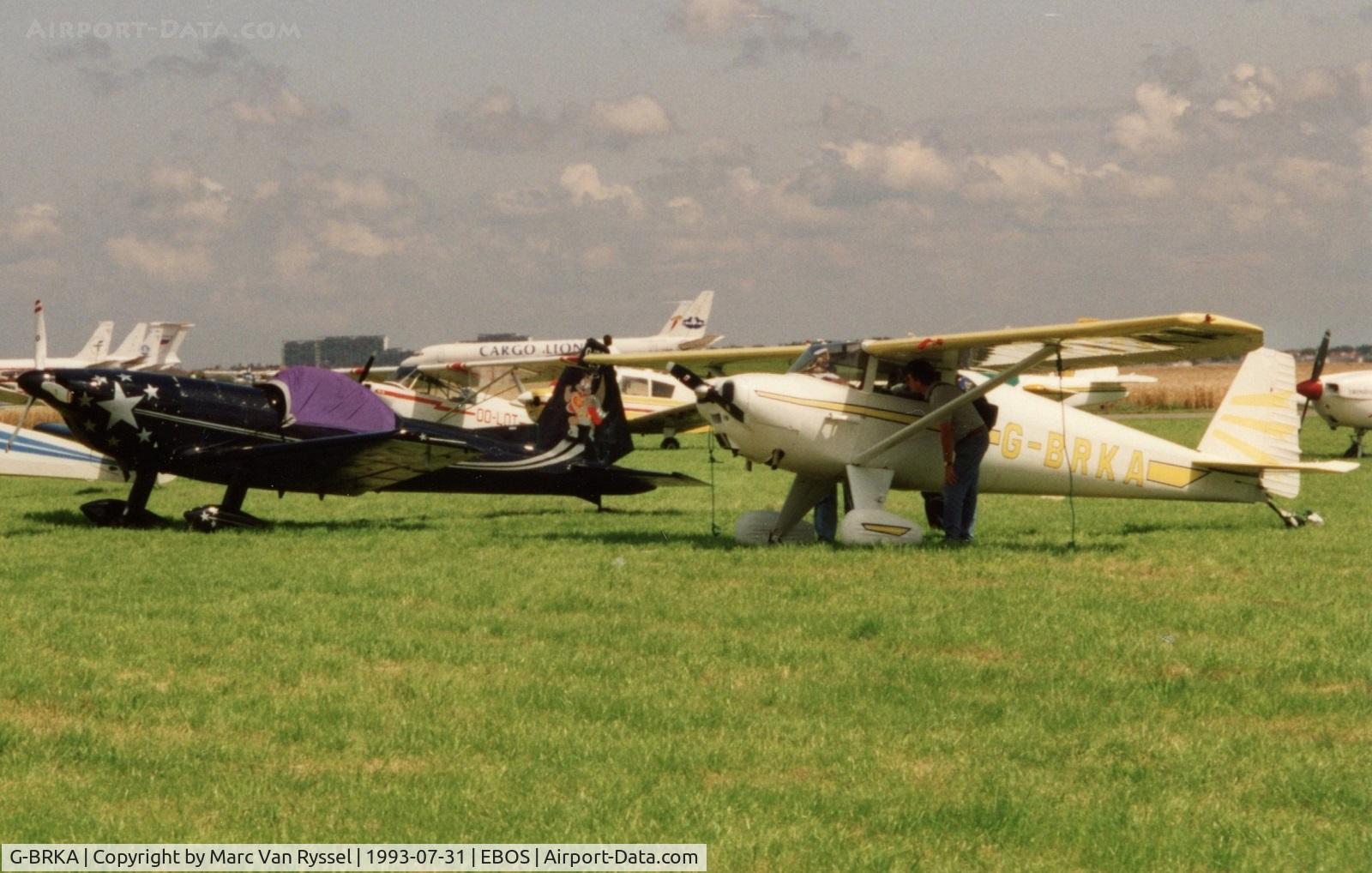 G-BRKA, 1947 Luscombe 8F Silvaire C/N 5084, Ostend Airshow 1993.