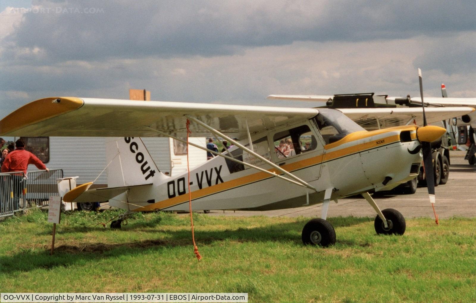 OO-VVX, 1980 Bellanca 8GCBC C/N 344-80, Ostend Airshow 1993.