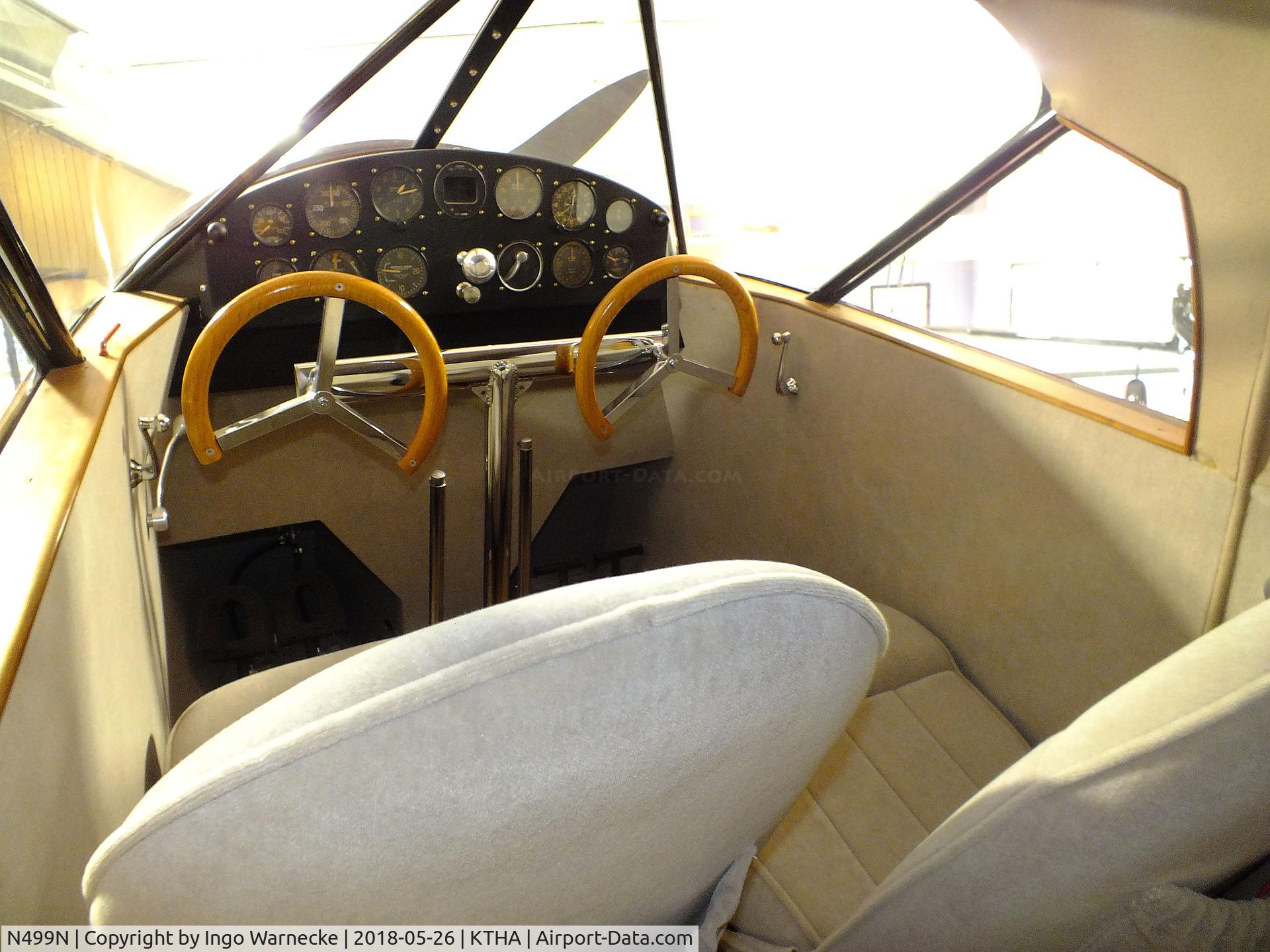 N499N, Beech 17R C/N 17R-1, Beechcraft 17R Staggerwing at the Beechcraft Heritage Museum, Tullahoma TN  #c