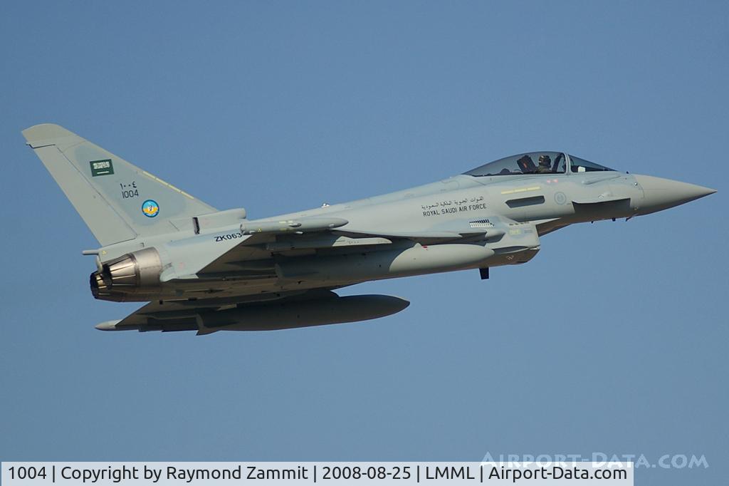 1004, Eurofighter Typhoon S C/N BS046, Eurofighter Typhoon S 1004 Royal Saudi Air Force
