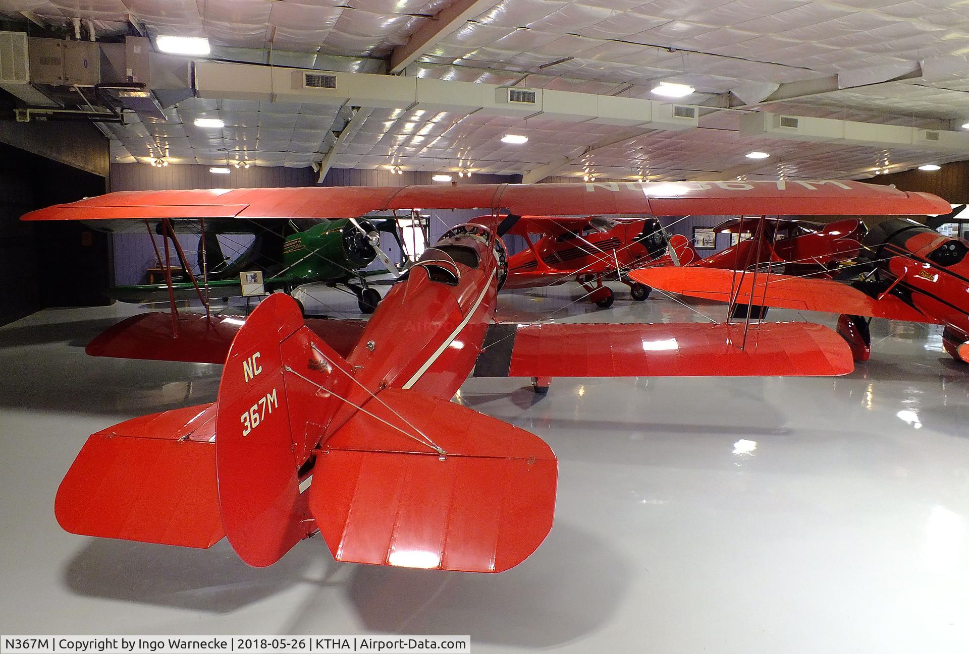 N367M, 1929 Curtiss-Wright Travel Air 4000 C/N 1295, Curtiss-Wright Travel Air 4000 at the Beechcraft Heritage Museum, Tullahoma TN