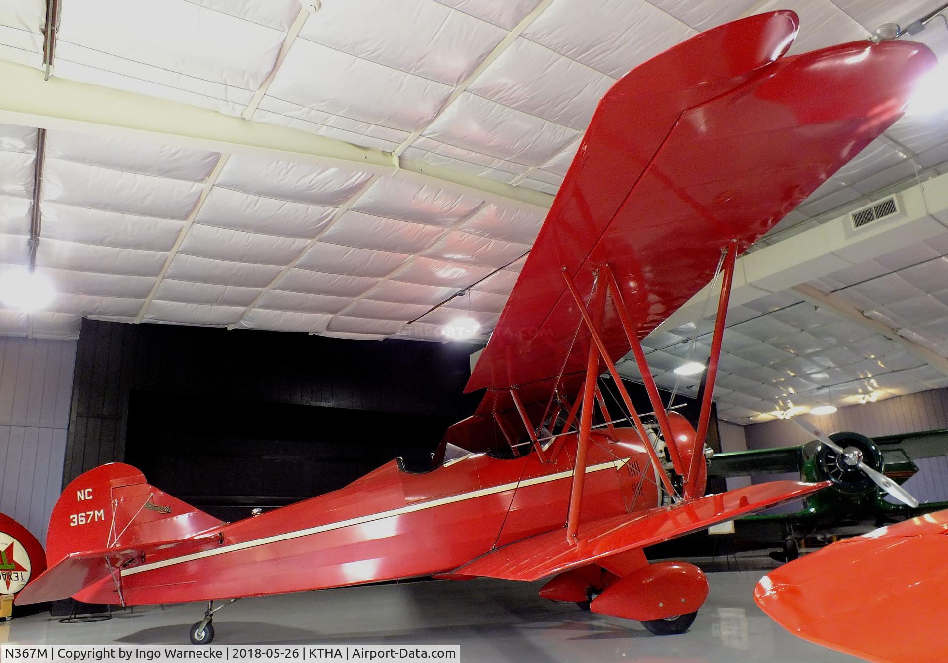 N367M, 1929 Curtiss-Wright Travel Air 4000 C/N 1295, Curtiss-Wright Travel Air 4000 at the Beechcraft Heritage Museum, Tullahoma TN