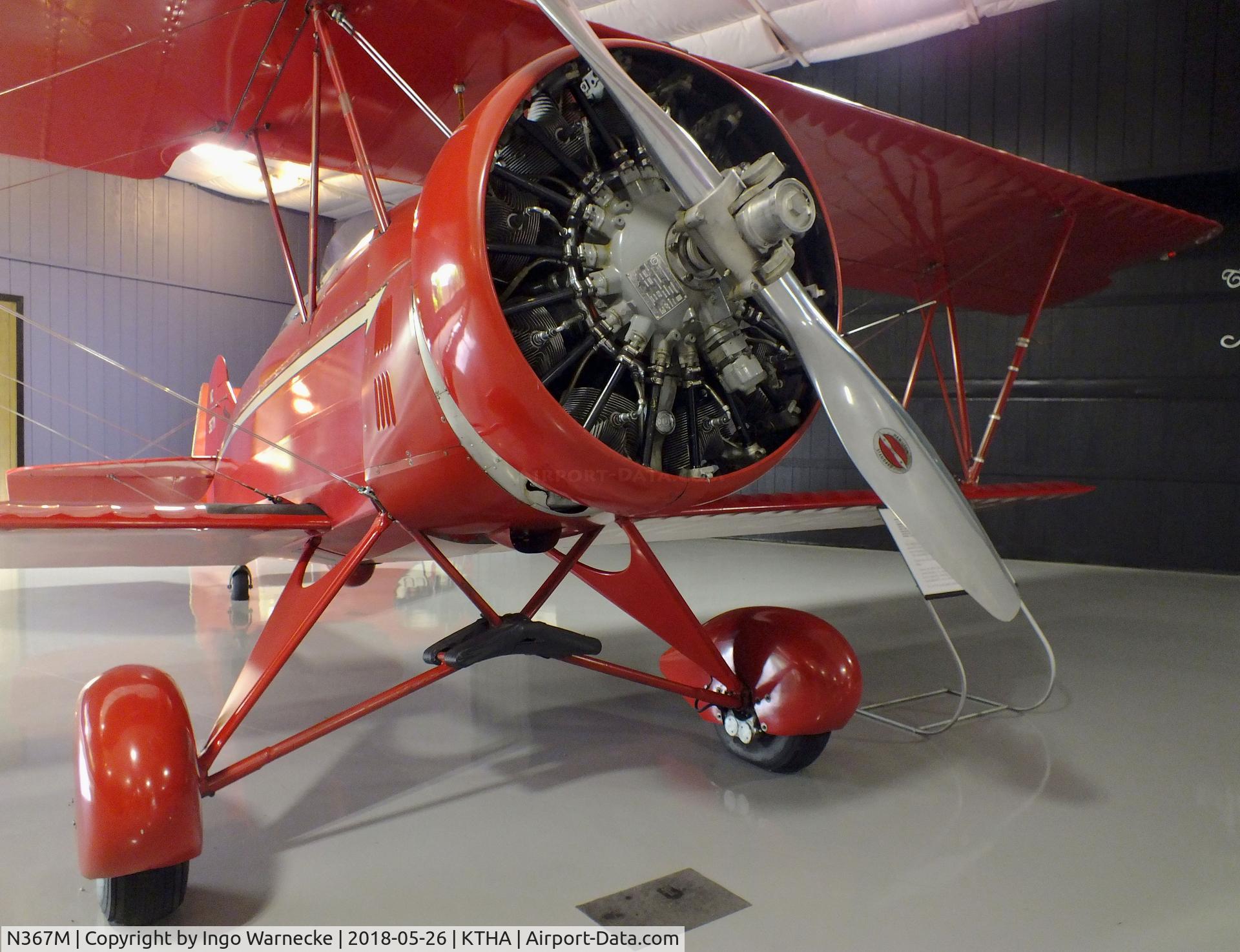 N367M, 1929 Curtiss-Wright Travel Air 4000 C/N 1295, Curtiss-Wright Travel Air 4000 at the Beechcraft Heritage Museum, Tullahoma TN