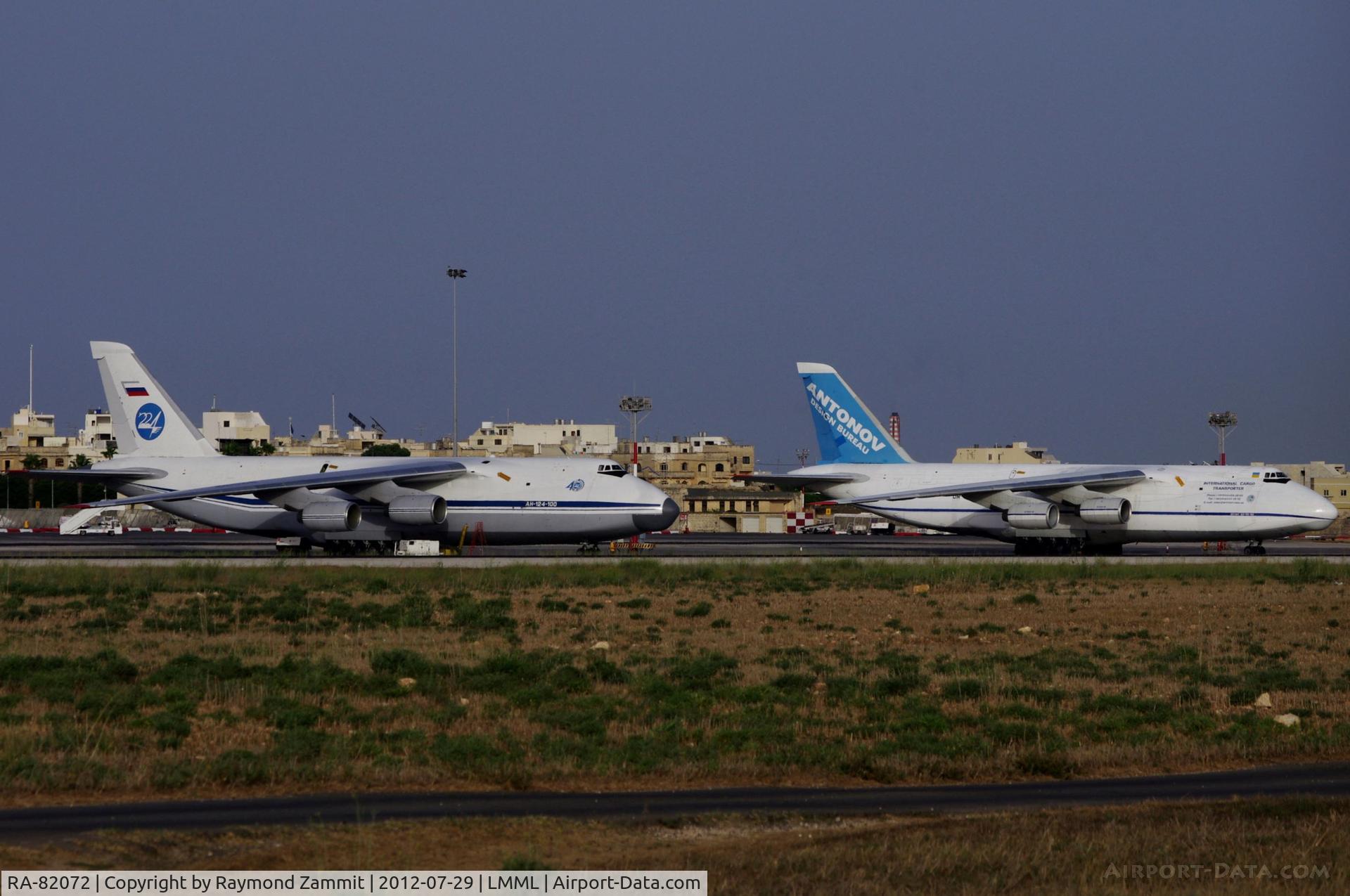 RA-82072, 1993 Antonov An-124-100 Ruslan C/N 9773053359136, Antonov An-124 Ruslans RA-82039 and RA-82072