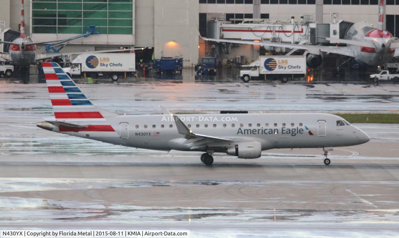 N430YX, 2014 Embraer 175LR (ERJ-170-200LR) C/N 17000409, MIA 2015