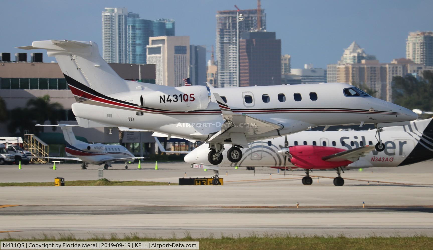 N431QS, 2019 Embraer EMB-505 Phenom 300 C/N 50500507, FLL 2019