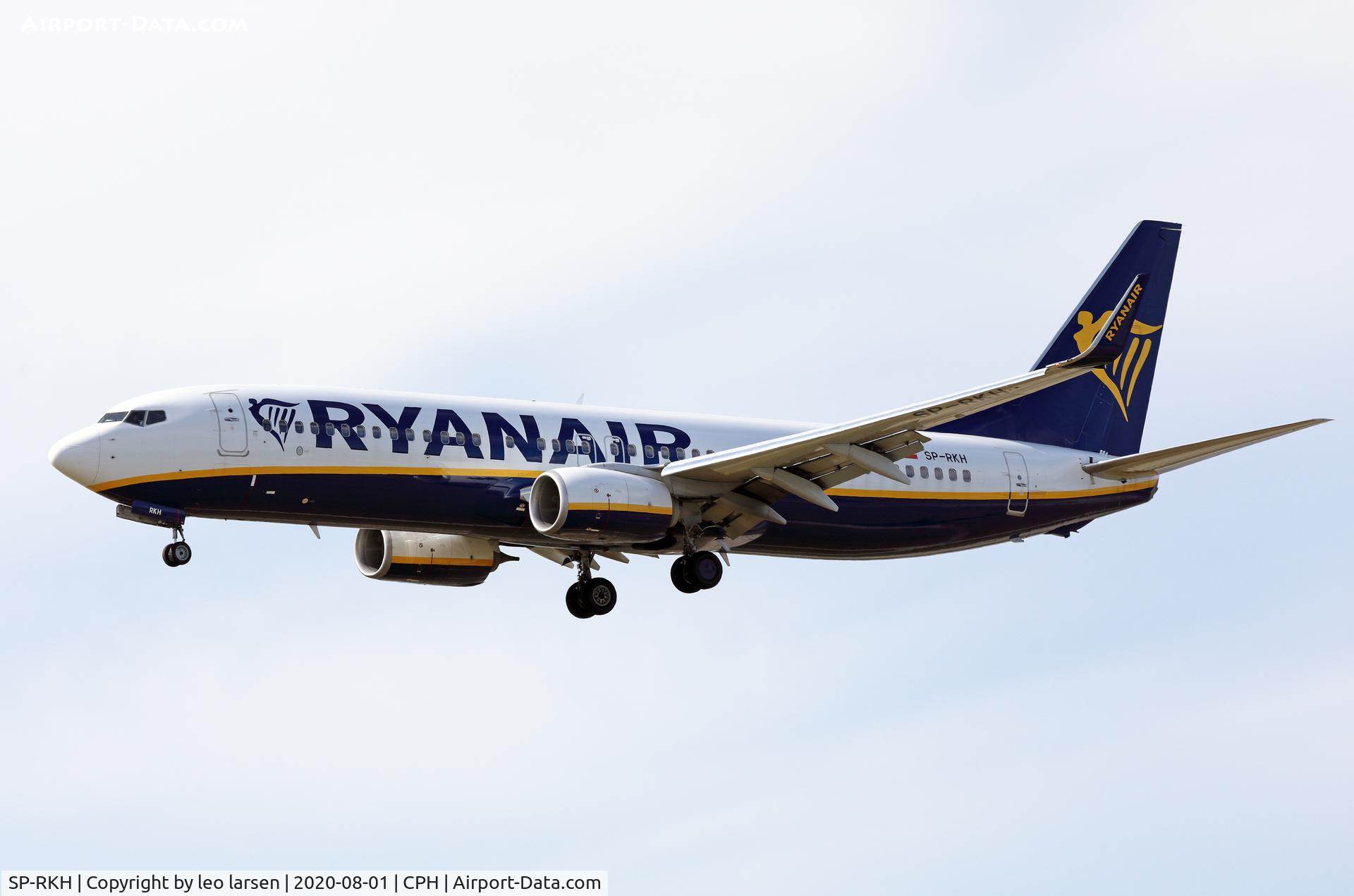 SP-RKH, 2016 Boeing 737-8AS C/N 44746, Copenhagen 1.8.2020