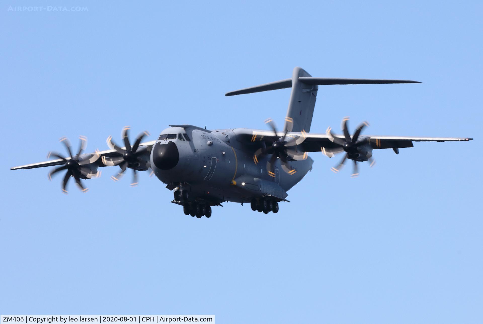 ZM406, 2015 Airbus A400M Atlas C.1 C/N 025, Copenhagen 1.8.2020