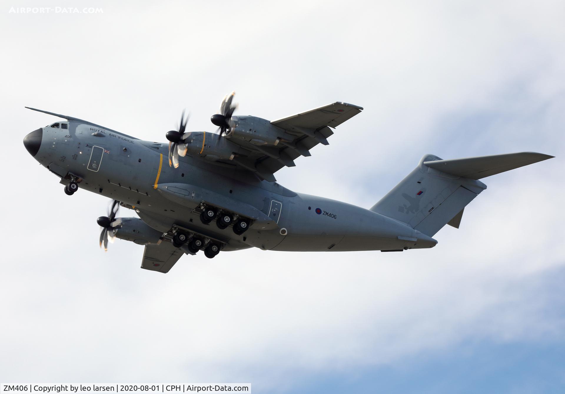 ZM406, 2015 Airbus A400M Atlas C.1 C/N 025, Copenhagen 1.8.2020