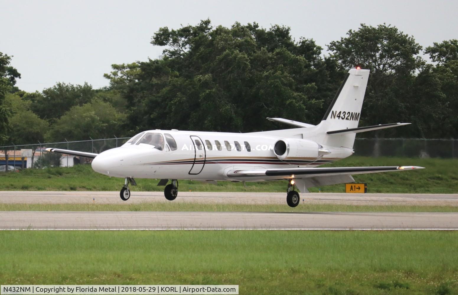 N432NM, Cessna 550 C/N 550-0078, ORL 2018