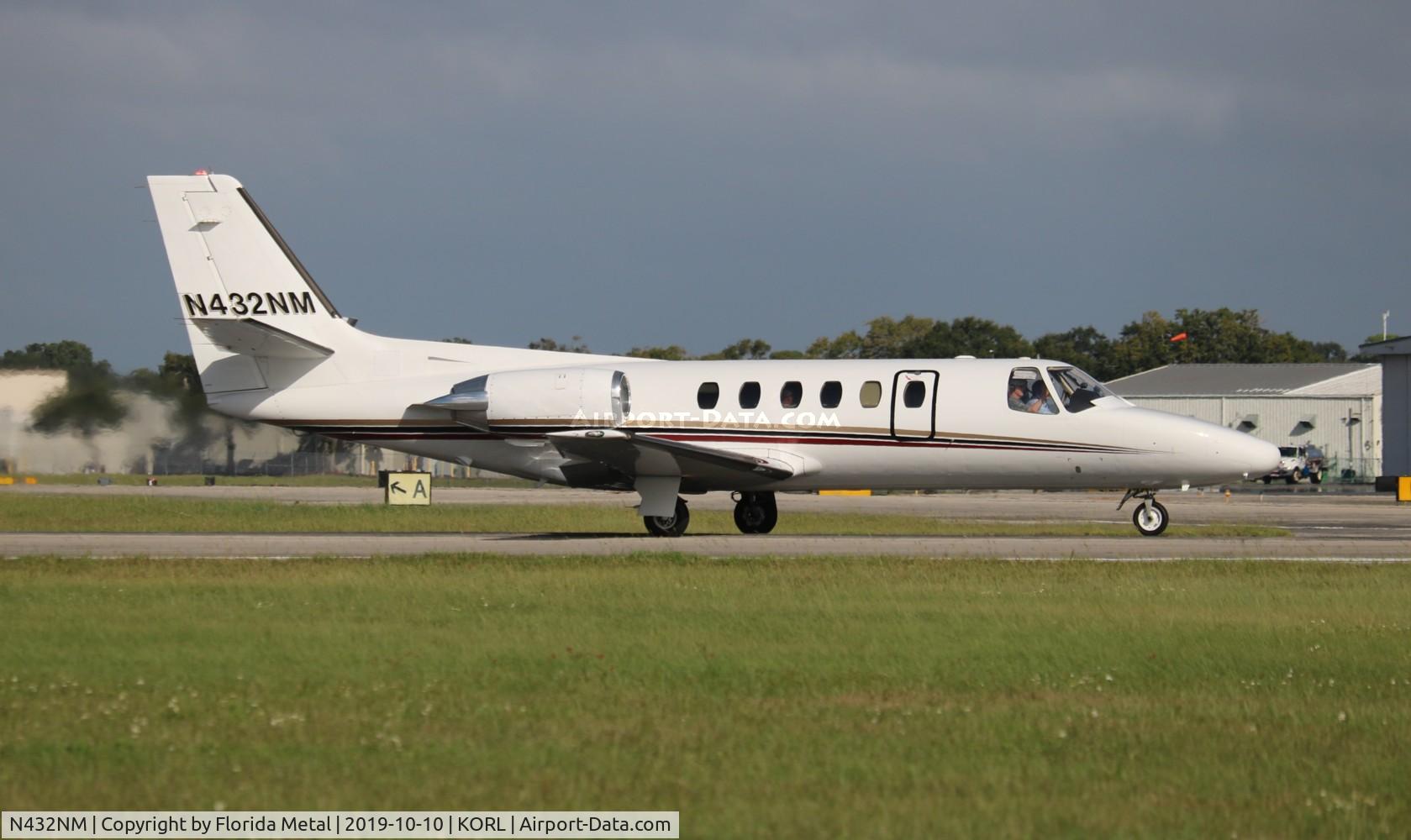 N432NM, Cessna 550 C/N 550-0078, ORL 2019