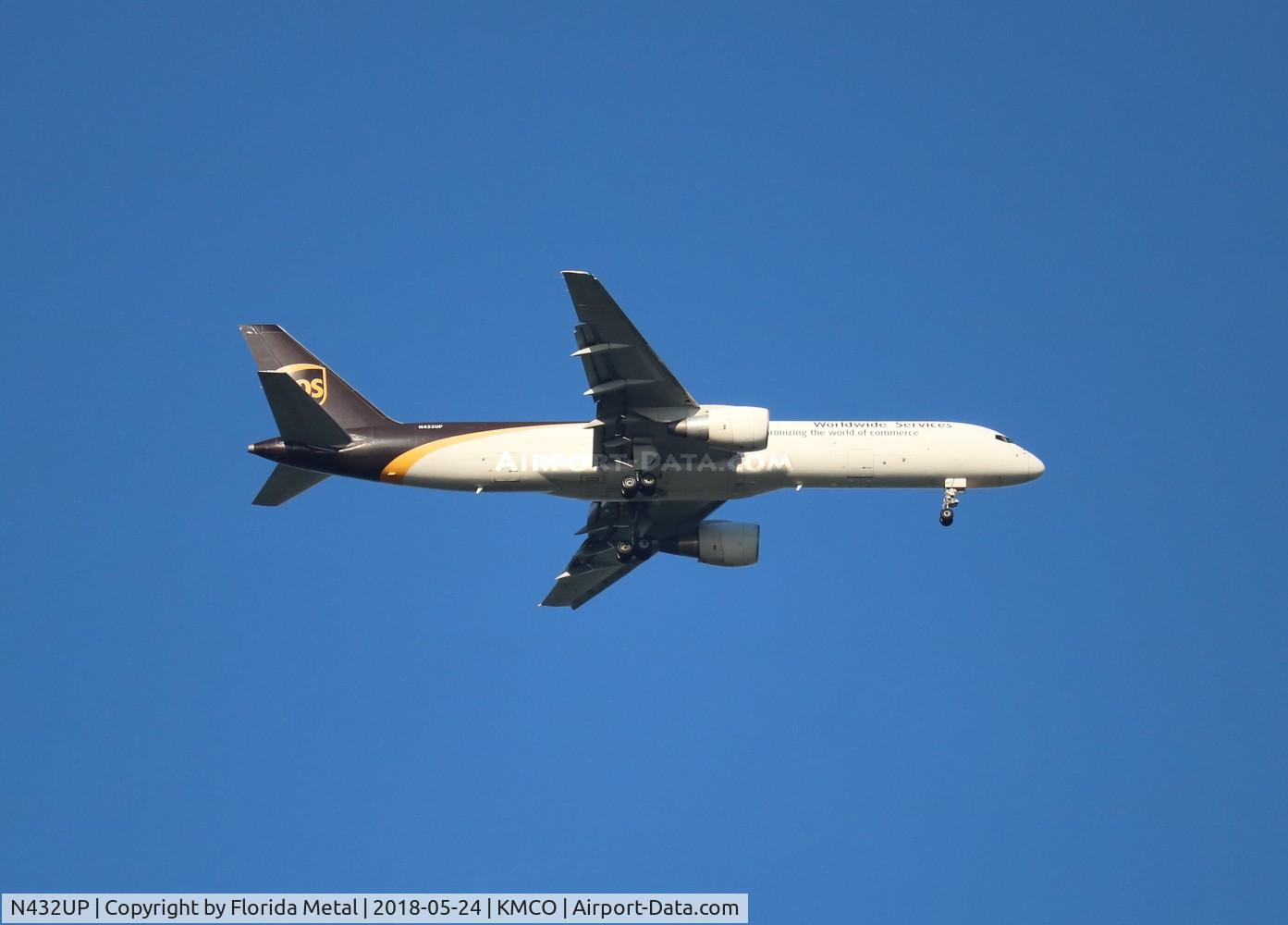 N432UP, 1993 Boeing 757-24APF C/N 25463, MCO 2018