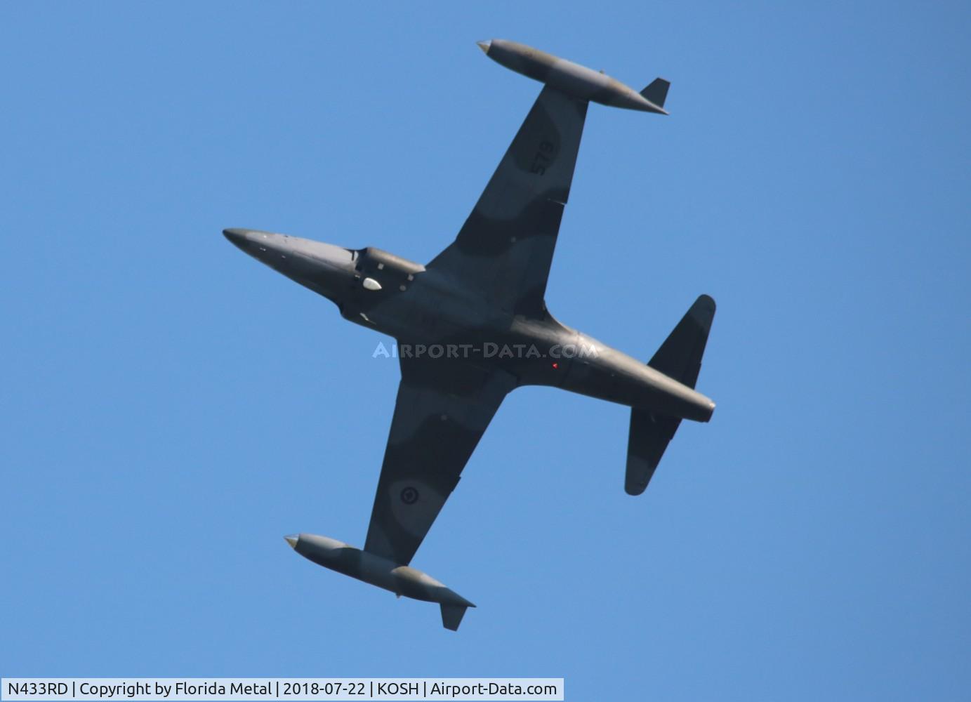 N433RD, 1952 Canadair CT-133 Silver Star C/N T33-579, OSH 2018
