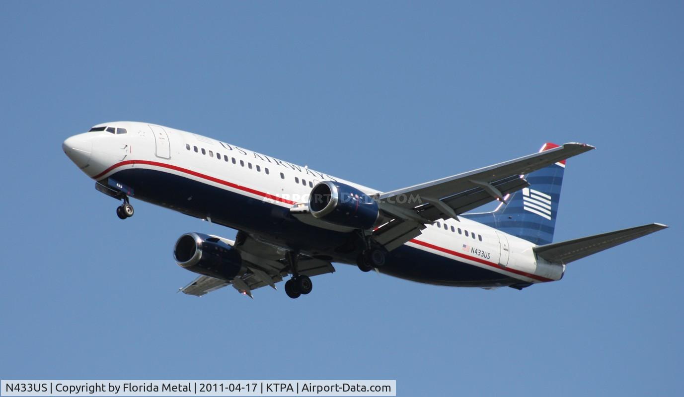 N433US, 1990 Boeing 737-4B7 C/N 24555, TPA 2011