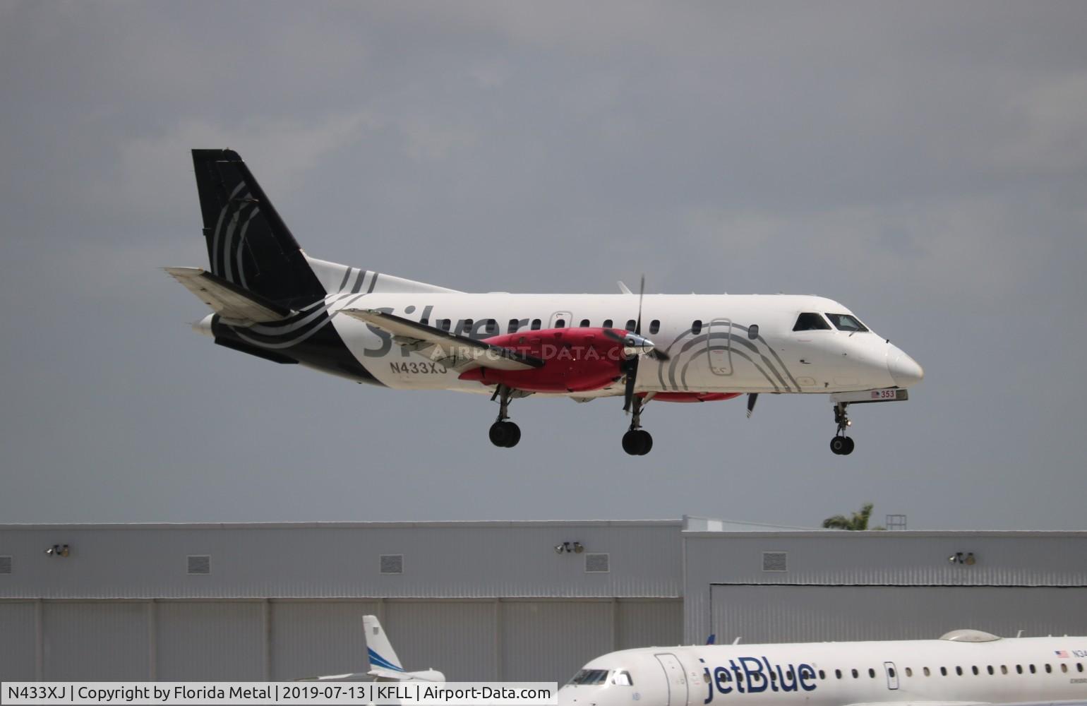 N433XJ, 1997 Saab 340B C/N 340B-433, FLL 2019