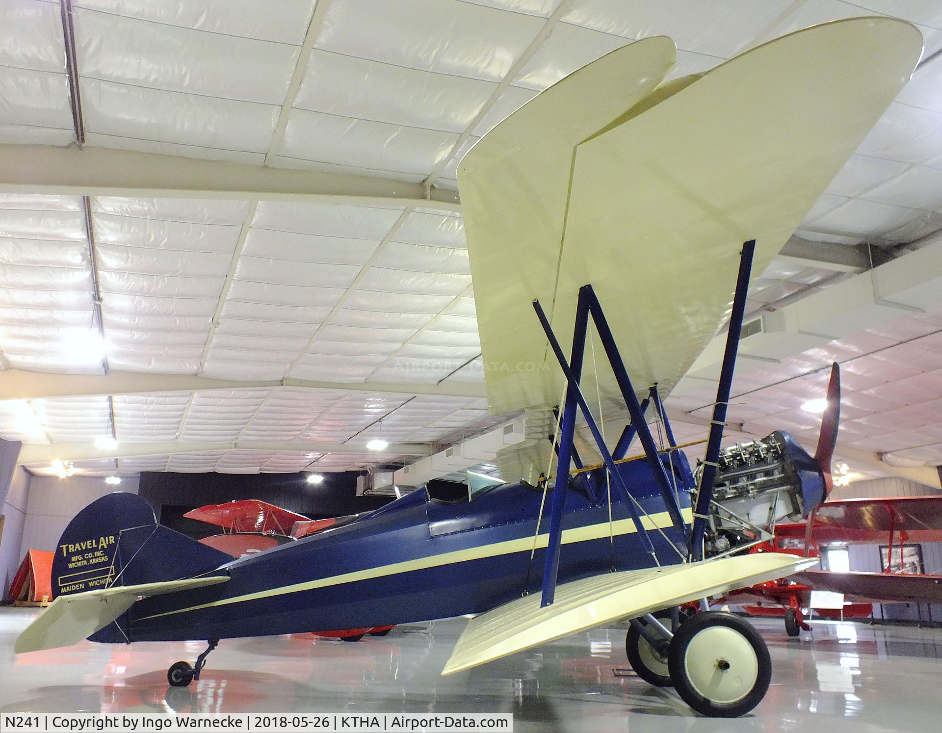N241, 1924 Curtiss-Wright Travel Air 4000 C/N 001, Travel Air 1000 at the Beechcraft Heritage Museum, Tullahoma TN
